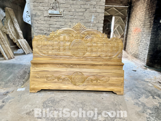 সেগুন কাঠের খাট